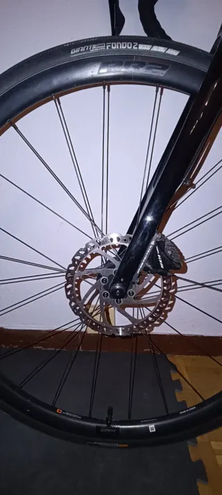 Bicicleta de carretera negra, GIANT  Contead SL