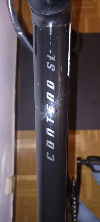 Bicicleta de carretera negra, GIANT  Contead SL