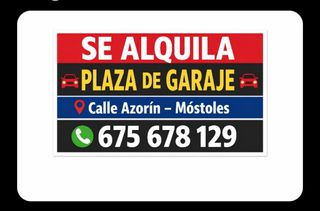 Se alquila plaza de garaje 95€