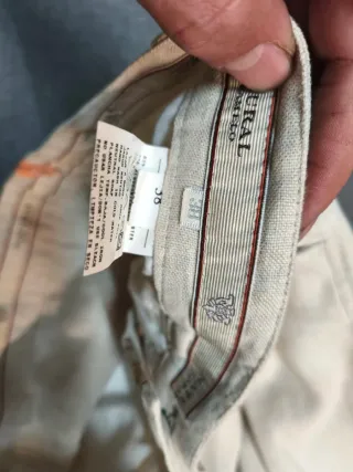 Pantalones beige marca caramelo