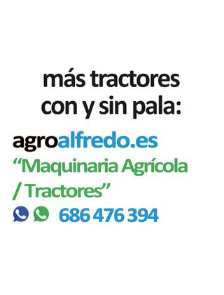 Tractor con pala John Deere 515.