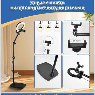 Ring Light con supporto per smartphone