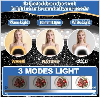 Ring Light con supporto per smartphone