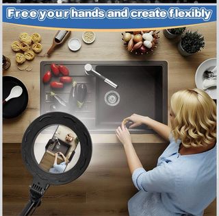 Ring Light con supporto per smartphone