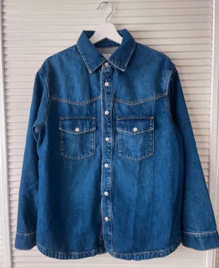 Cazadora Vaquera Mango Azul Nueva Con Etiqueta