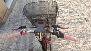 Bicicleta niña B'TWIN rosa