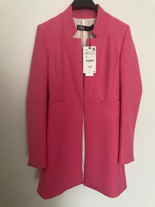 Blazer Zara Rosa Talla XS