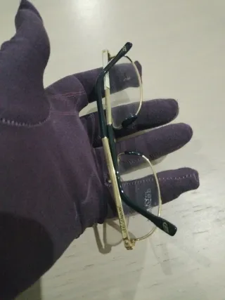 Gafas Dupont Doradas y Negras