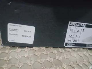 Zapatillas Adidas Advantage Hombre Talla 42