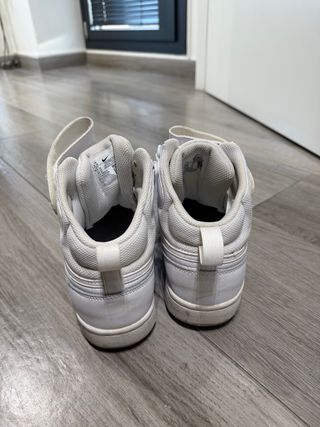 Zapatillas altas Nike blancas