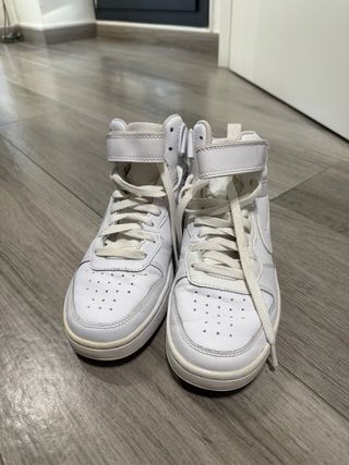 Zapatillas altas Nike blancas