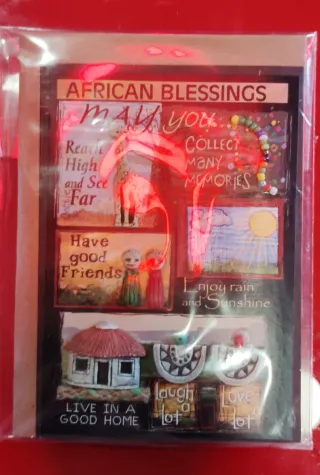 Cartoline africane con le migliori vibrazioni africane