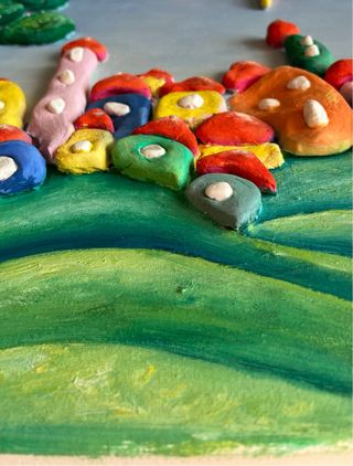 Quadro decorativo fatto a mano