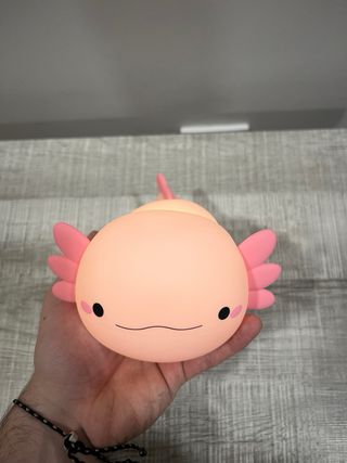 Lampara Ajolote Infantil Rosa