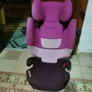 Silla coche Cybex color rosa