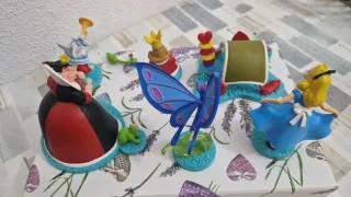 Lote Figuras Alicia en el País de las Maravillas