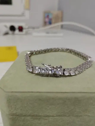 Pulsera Moissanita GRA 1.0ct D