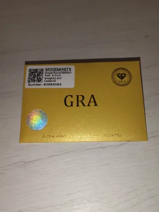 Pulsera Moissanita GRA 1.0ct D