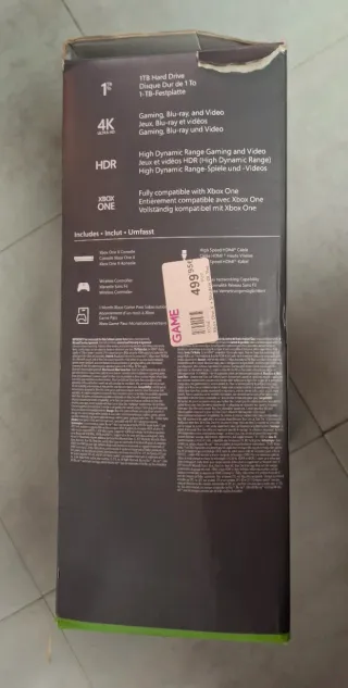 Caja Xbox One X 1TB