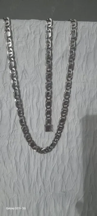 Conjunto Oro Blanco 18K