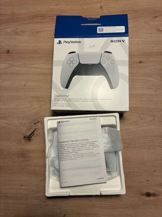 Mando PS5 DualSense Blanco · Muy poco uso · Con ca