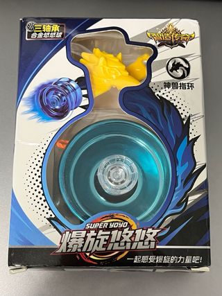 Super YoYo Blu Metallizzato