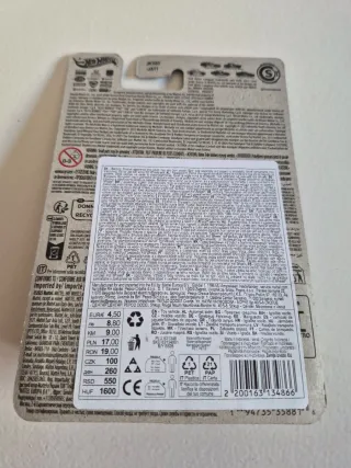 Ford Escort RS 2000 RR Hot Wheels Silver Series