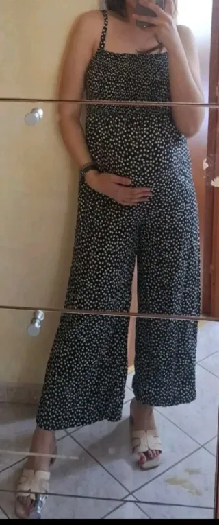 Mono estampado lunares premamá