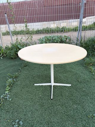 Mesa de comedor redonda madera