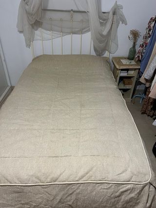 Edredón beige 1,50 x 2,20