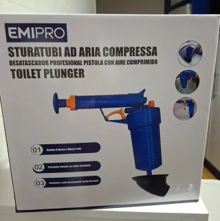 Pistola Desatascador Aire Comprimido Emipro