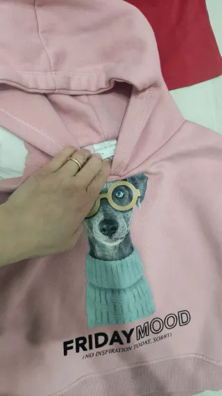 Set 4 maglie bambina 5-6 anni