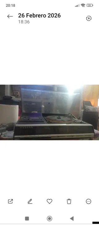 Tocadiscos,Radio ,casete,  ,Brudig año1970,