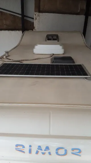 Autocaravana capuchina fiat rimor 7 plazas.