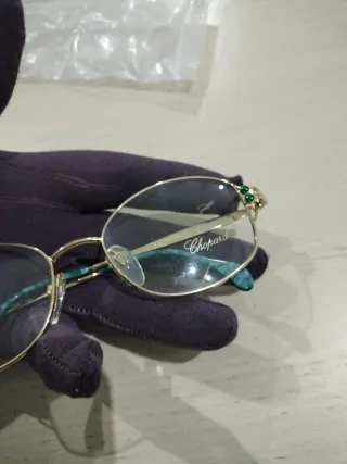 Gafas Chopard Oro y Verde