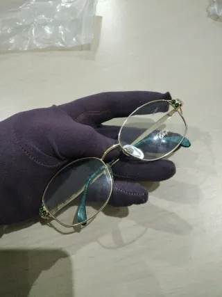 Gafas Chopard Oro y Verde