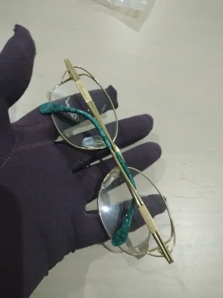 Gafas Chopard Oro y Verde