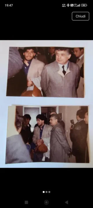 Set foto originali Maradona