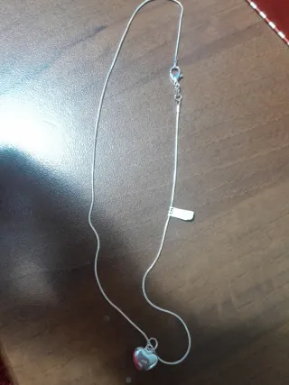 Collana con ciondolo a cuore