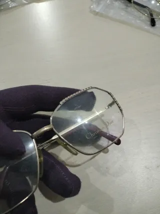 Gafas Christian Dior Oro y Plata