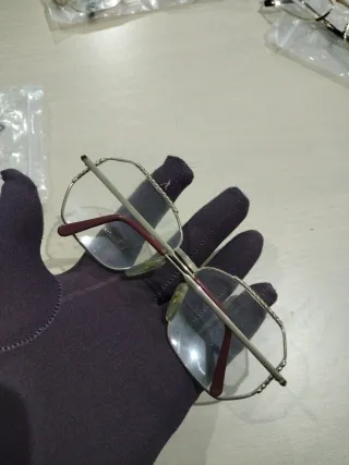 Gafas Christian Dior Oro y Plata