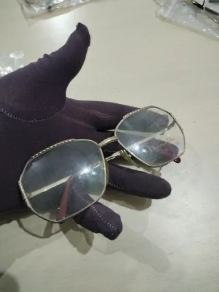 Gafas Christian Dior Oro y Plata