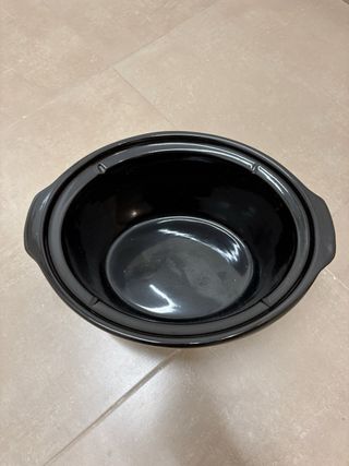 Olla Crockpot Eléctrica Cocción Lenta Roja