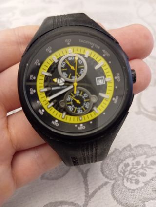 Reloj Momo Design Phantom Crono Negro/Amarillo