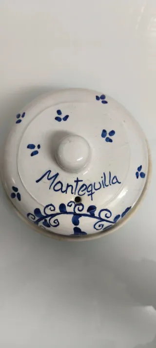 Mantequillera cerámica artesanal