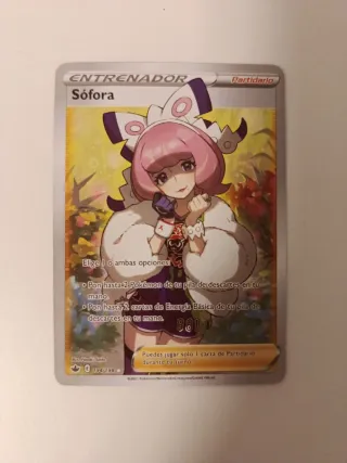 Sófora Entrenador Partidario 194/198 Pokémon