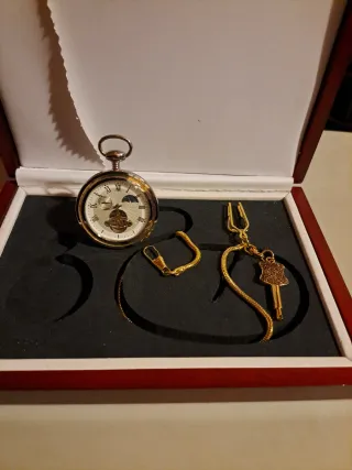 Reloj Bolsillo estilo antiguo Open Face.