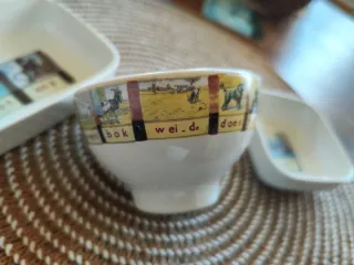 Lote de 3 bandejitas decoradas