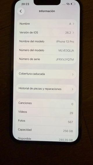 iPhone 13 Pro 256GB Argento