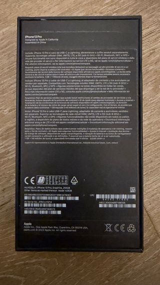 iPhone 13 Pro 256GB Argento